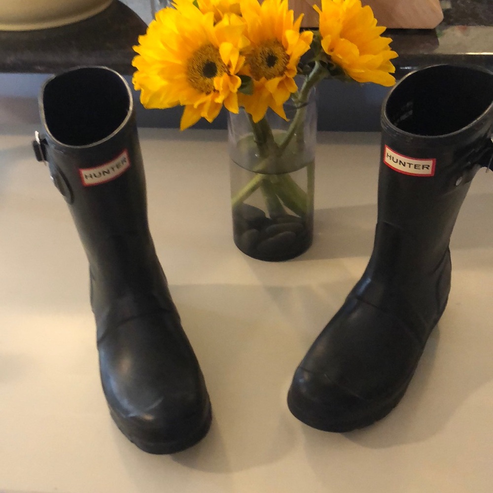 Hunter rain boots